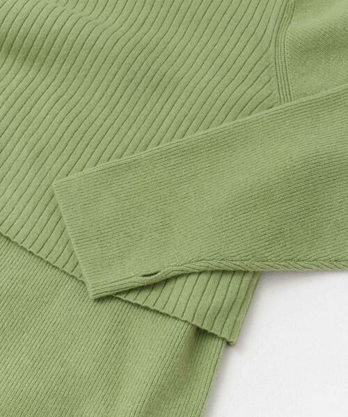 URBAN RESEARCH ROSSO / アーバンリサーチ ロッソ ワンピース | 静電防止レイヤードライクニットワンピース | 詳細24