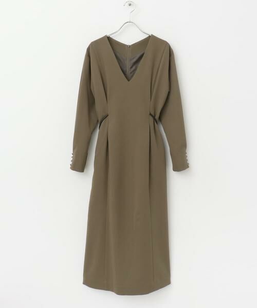 URBAN RESEARCH ROSSO / アーバンリサーチ ロッソ ワンピース | Vネックベルト付ストレートワンピース | 詳細4