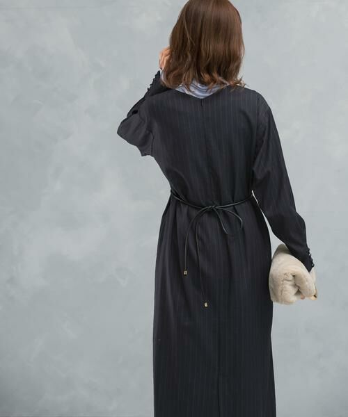 URBAN RESEARCH ROSSO / アーバンリサーチ ロッソ ワンピース | Vネックベルト付ストレートワンピース | 詳細7