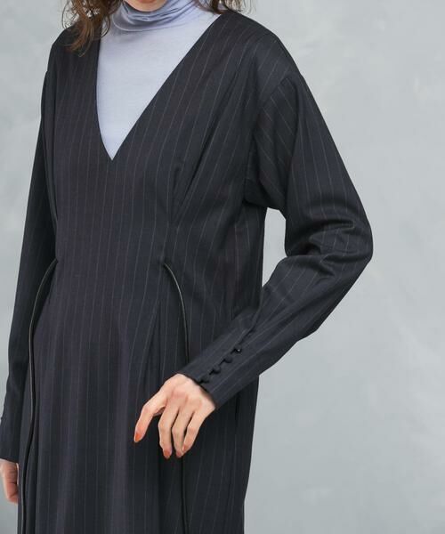 URBAN RESEARCH ROSSO / アーバンリサーチ ロッソ ワンピース | Vネックベルト付ストレートワンピース | 詳細17