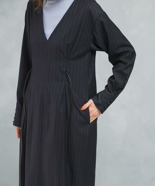 URBAN RESEARCH ROSSO / アーバンリサーチ ロッソ ワンピース | Vネックベルト付ストレートワンピース | 詳細18