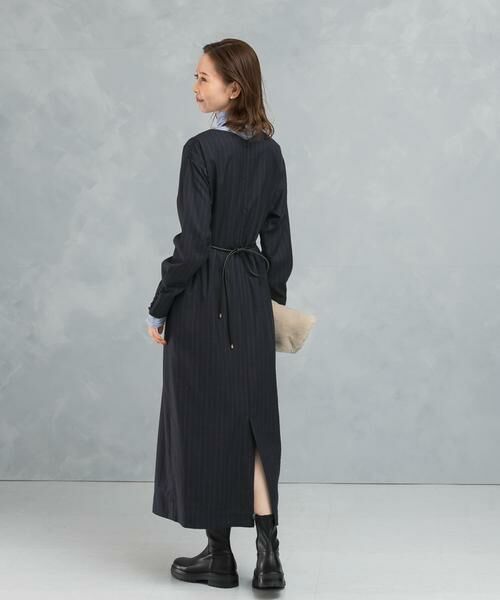 URBAN RESEARCH ROSSO / アーバンリサーチ ロッソ ワンピース | Vネックベルト付ストレートワンピース | 詳細9