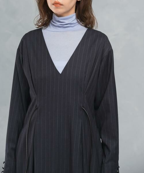 URBAN RESEARCH ROSSO / アーバンリサーチ ロッソ ワンピース | Vネックベルト付ストレートワンピース | 詳細15