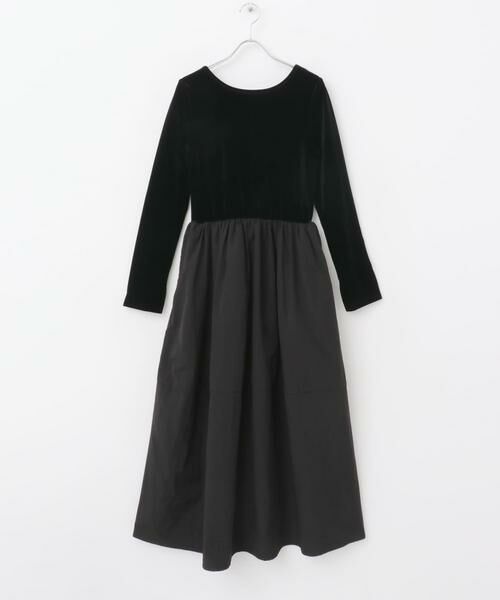 URBAN RESEARCH ROSSO / アーバンリサーチ ロッソ ワンピース | 『WEB限定』ベロアドッキングワンピース | 詳細29