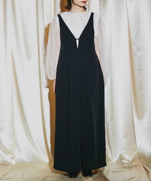 URBAN RESEARCH ROSSO / アーバンリサーチ ロッソ サロペット・オールインワン | ワイドパンツデザインオールインワン | 詳細10