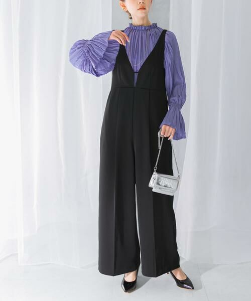 URBAN RESEARCH ROSSO / アーバンリサーチ ロッソ サロペット・オールインワン | ワイドパンツデザインオールインワン | 詳細3