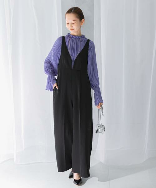 URBAN RESEARCH ROSSO / アーバンリサーチ ロッソ サロペット・オールインワン | ワイドパンツデザインオールインワン | 詳細4