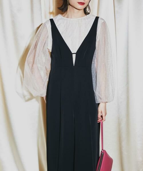 URBAN RESEARCH ROSSO / アーバンリサーチ ロッソ サロペット・オールインワン | ワイドパンツデザインオールインワン | 詳細7