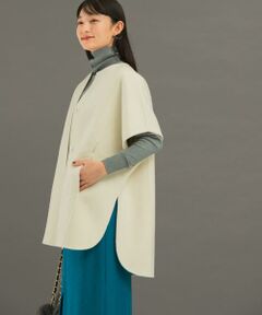 URBAN RESEARCH ROSSO / アーバンリサーチ ロッソ ポンチョ | ウールカシミヤリバーポンチョコート