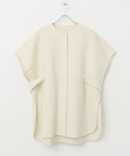 URBAN RESEARCH ROSSO / アーバンリサーチ ロッソ ポンチョ | ウールカシミヤリバーポンチョコート | 詳細22