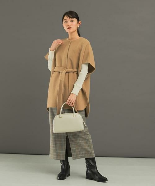 URBAN RESEARCH ROSSO / アーバンリサーチ ロッソ ポンチョ | ウールカシミヤリバーポンチョコート | 詳細26