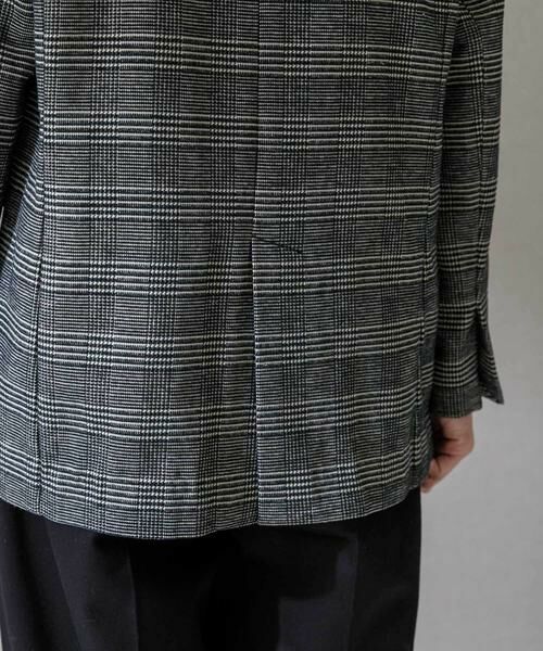 URBAN RESEARCH ROSSO / アーバンリサーチ ロッソ ノーカラージャケット | モールチェックノーカラーオーバージャケット | 詳細18