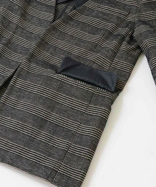 URBAN RESEARCH ROSSO / アーバンリサーチ ロッソ ノーカラージャケット | モールチェックノーカラーオーバージャケット | 詳細20