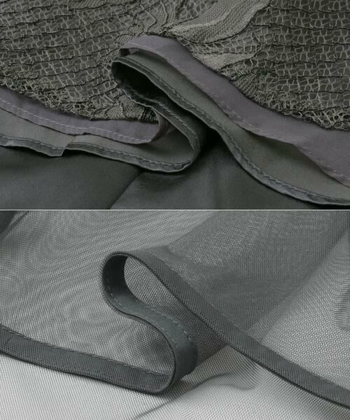 URBAN RESEARCH ROSSO / アーバンリサーチ ロッソ ドレス | チュールブラウス付き配色レースドレス | 詳細11