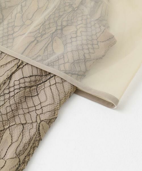 URBAN RESEARCH ROSSO / アーバンリサーチ ロッソ ドレス | チュールブラウス付き配色レースドレス | 詳細19