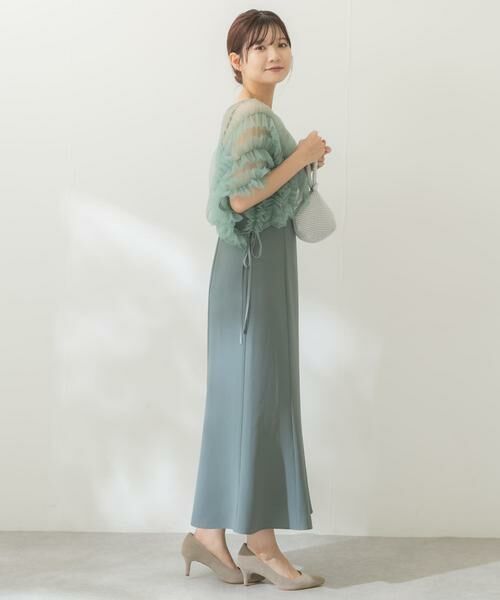 URBAN RESEARCH ROSSO / アーバンリサーチ ロッソ ドレス | チュールフリル2WAYドレス | 詳細1