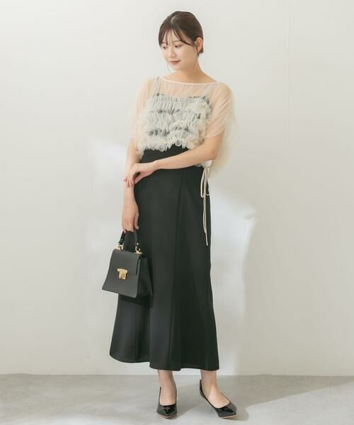 URBAN RESEARCH ROSSO / アーバンリサーチ ロッソ ドレス | チュールフリル2WAYドレス | 詳細16