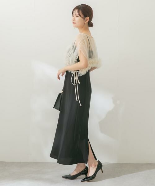 URBAN RESEARCH ROSSO / アーバンリサーチ ロッソ ドレス | チュールフリル2WAYドレス | 詳細17