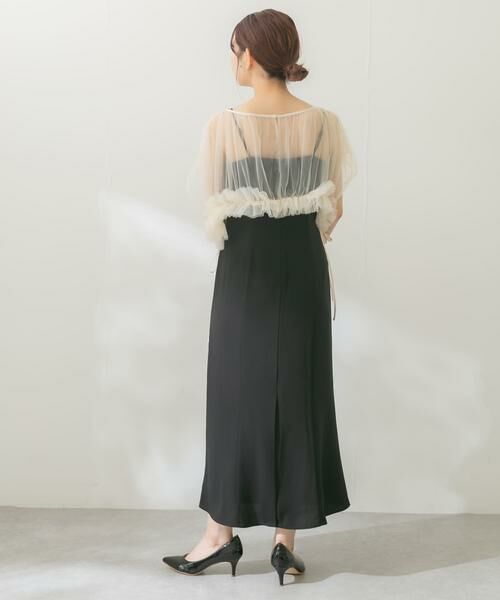 URBAN RESEARCH ROSSO / アーバンリサーチ ロッソ ドレス | チュールフリル2WAYドレス | 詳細18