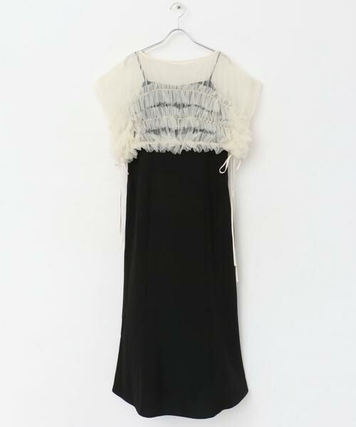URBAN RESEARCH ROSSO / アーバンリサーチ ロッソ ドレス | チュールフリル2WAYドレス | 詳細21