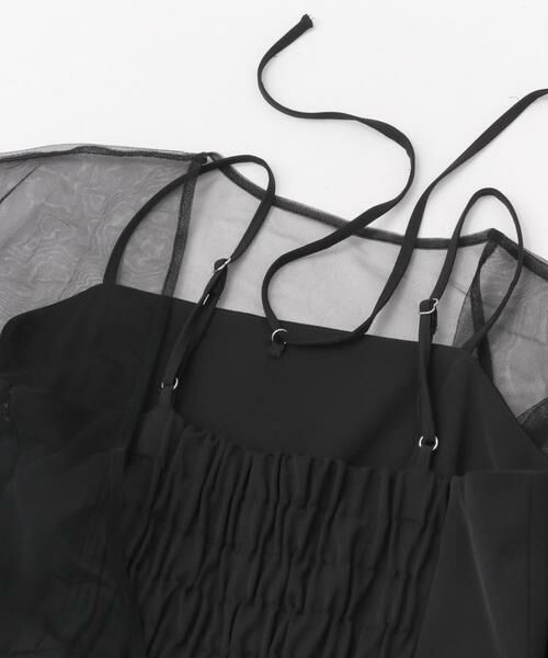 URBAN RESEARCH ROSSO / アーバンリサーチ ロッソ セットアップ | チュールブラウス×オールインワン | 詳細6