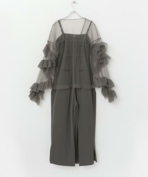URBAN RESEARCH ROSSO / アーバンリサーチ ロッソ セットアップ | チュールブラウス×オールインワン | 詳細22