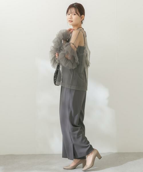 URBAN RESEARCH ROSSO / アーバンリサーチ ロッソ セットアップ | チュールブラウス×オールインワン | 詳細9