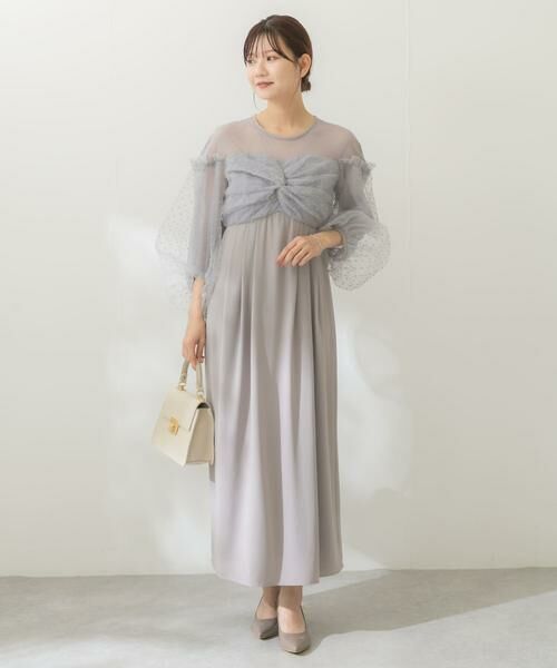 URBAN RESEARCH ROSSO / アーバンリサーチ ロッソ ドレス | ドットオーガンドレス | 詳細9