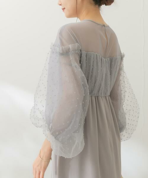 URBAN RESEARCH ROSSO / アーバンリサーチ ロッソ ドレス | ドットオーガンドレス | 詳細13