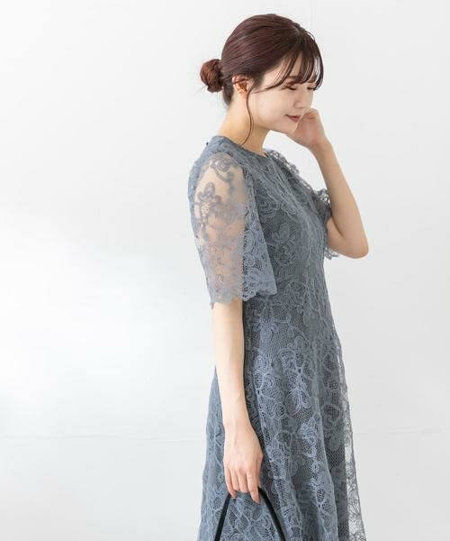 URBAN RESEARCH ROSSO / アーバンリサーチ ロッソ ドレス | エンブロイダリーレースドレス | 詳細1