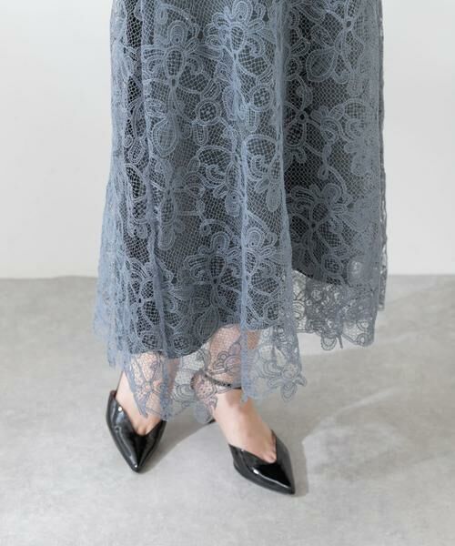 URBAN RESEARCH ROSSO / アーバンリサーチ ロッソ ドレス | エンブロイダリーレースドレス | 詳細3