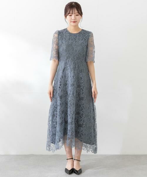 URBAN RESEARCH ROSSO / アーバンリサーチ ロッソ ドレス | エンブロイダリーレースドレス | 詳細4