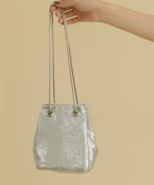 URBAN RESEARCH ROSSO / アーバンリサーチ ロッソ ショルダーバッグ | メタルメッシュバッグ | 詳細1