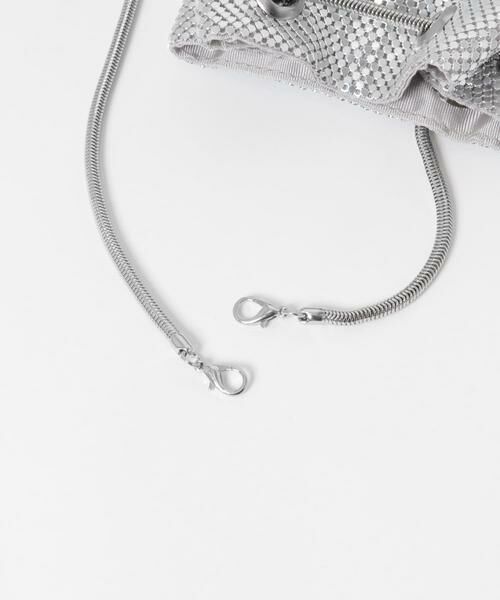 URBAN RESEARCH ROSSO / アーバンリサーチ ロッソ ショルダーバッグ | メタルメッシュバッグ | 詳細7