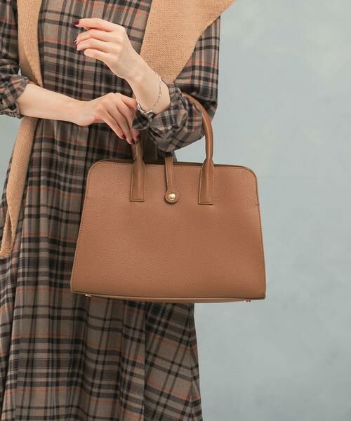 URBAN RESEARCH ROSSO / アーバンリサーチ ロッソ ハンドバッグ | 『再入荷』ベルト付ステッチトートバッグ | 詳細1