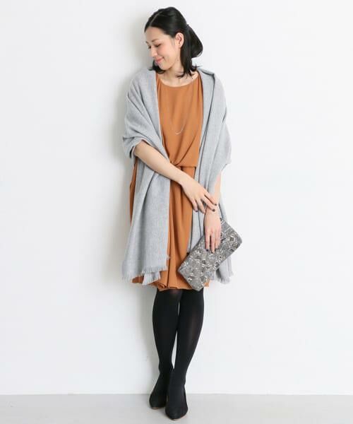 URBAN RESEARCH ROSSO / アーバンリサーチ ロッソ ドレス | アシメドレープドレス∴ | 詳細2