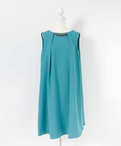 URBAN RESEARCH ROSSO / アーバンリサーチ ロッソ ドレス | ビジュー付タックフレアードレス∴