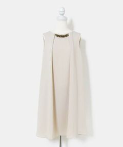 URBAN RESEARCH ROSSO / アーバンリサーチ ロッソ ドレス | ビジュー付タックフレアードレス∴