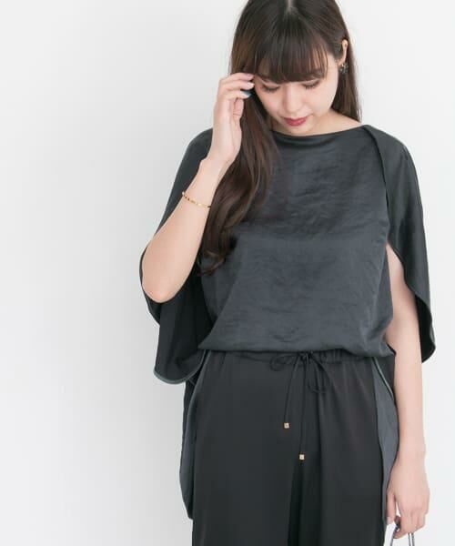 URBAN RESEARCH ROSSO / アーバンリサーチ ロッソ シャツ・ブラウス | 2WAYケープブラウス∴ | 詳細11