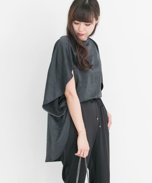 URBAN RESEARCH ROSSO / アーバンリサーチ ロッソ シャツ・ブラウス | 2WAYケープブラウス∴ | 詳細12