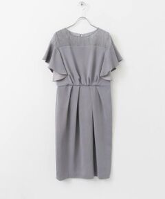 URBAN RESEARCH ROSSO / アーバンリサーチ ロッソ ドレス | デコルテレースフリルドレス∴