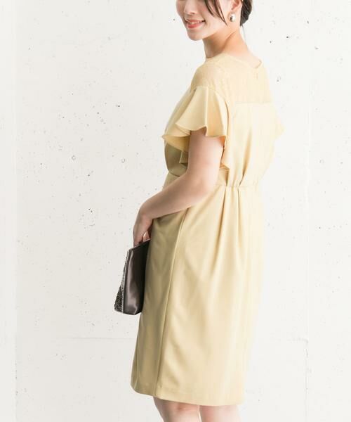 URBAN RESEARCH ROSSO / アーバンリサーチ ロッソ ドレス | デコルテレースフリルドレス∴ | 詳細3