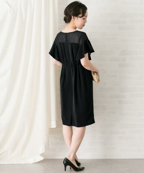 URBAN RESEARCH ROSSO / アーバンリサーチ ロッソ ドレス | デコルテレースフリルドレス∴ | 詳細20