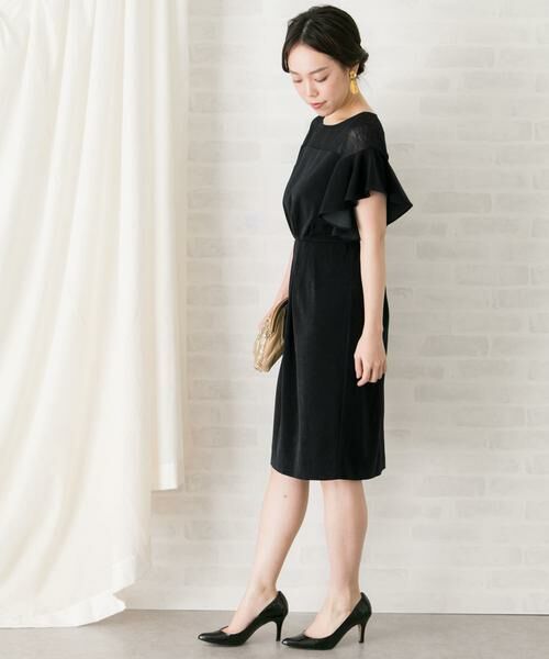 URBAN RESEARCH ROSSO / アーバンリサーチ ロッソ ドレス | デコルテレースフリルドレス∴ | 詳細21