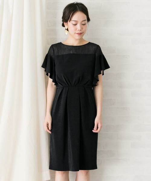 URBAN RESEARCH ROSSO / アーバンリサーチ ロッソ ドレス | デコルテレースフリルドレス∴ | 詳細22