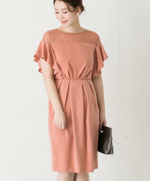 URBAN RESEARCH ROSSO / アーバンリサーチ ロッソ ドレス | デコルテレースフリルドレス∴ | 詳細27