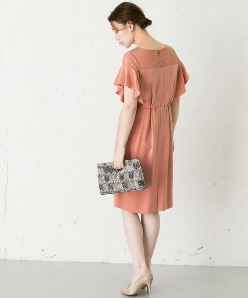 URBAN RESEARCH ROSSO / アーバンリサーチ ロッソ ドレス | デコルテレースフリルドレス∴ | 詳細30