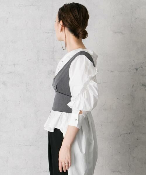 URBAN RESEARCH ROSSO / アーバンリサーチ ロッソ その他トップス | Vネックビスチェ∴ | 詳細17