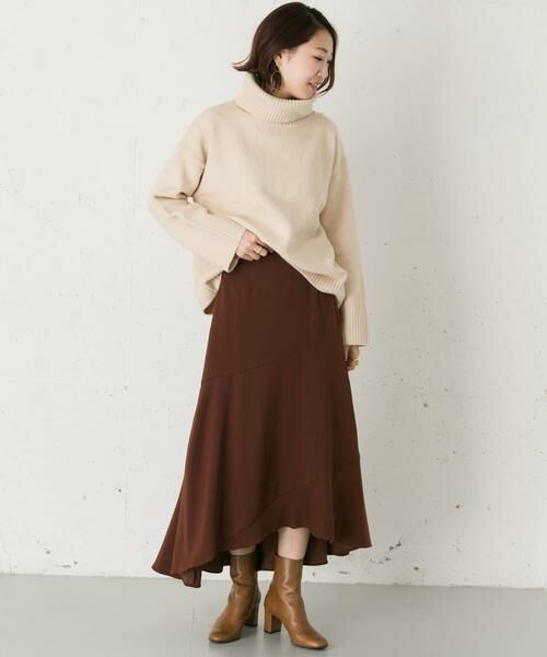 URBAN RESEARCH ROSSO / アーバンリサーチ ロッソ スカート | ヘムフレアマキシスカート∴ | 詳細10
