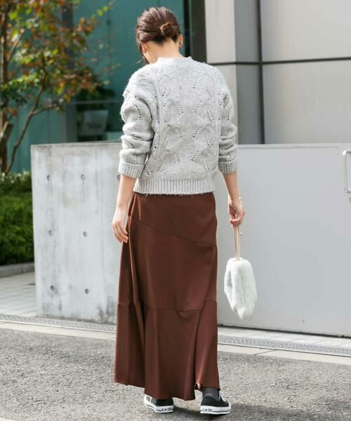 URBAN RESEARCH ROSSO / アーバンリサーチ ロッソ スカート | ヘムフレアマキシスカート∴ | 詳細4